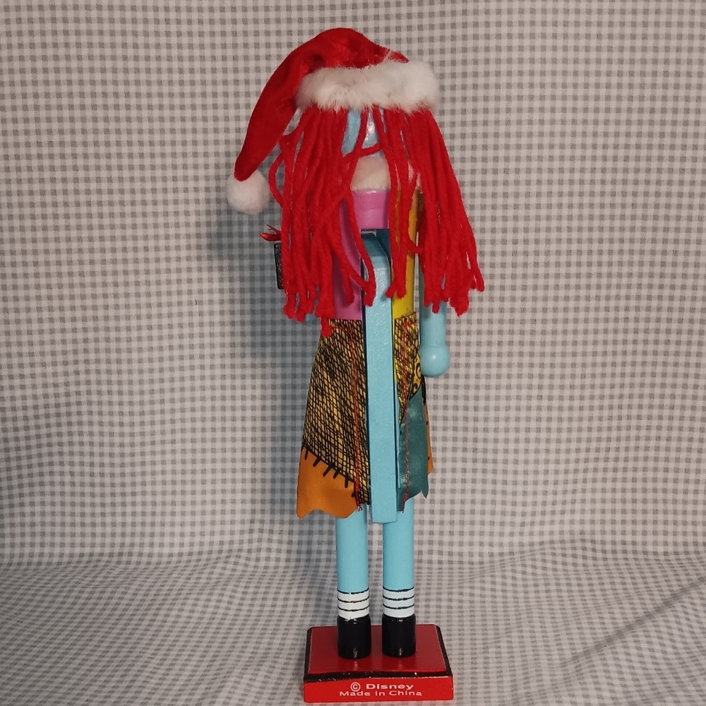 Disney Nightmare Before Christmas Sally Nutcracker Figurine Decor With Santa Hat - Picture 2 of 8